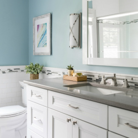 powder-room-blue-walls-white-cabinets-interior-design-laurie-digiacomo