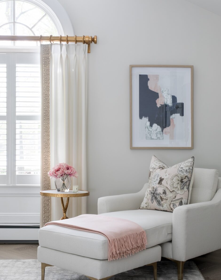 Accent Chair Bedroom Design Laurie Digiacomo Interiors